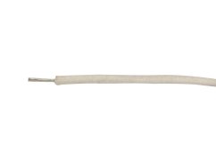 TAD kabel pletený White pro Fender, Gibson, Push back, stranded 22awg