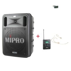 MIPRO MA-505 + MU-55HNS – náhlavní všesměrová sada, tělová