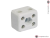 Spojka keramická 2-póly s otvory
