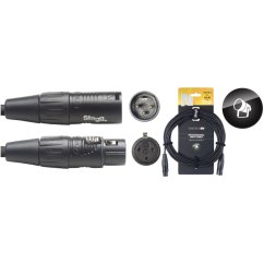 Stagg NDX10R-3, DMX kabel, 3pin XLR, 110 Ohm, délka 10m
