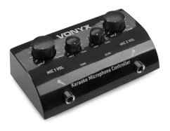 Vonyx AV430B Karaoke Microphone Controller, černý