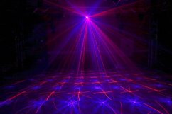 BeamZ Anthe II Dvojitý Laser 600MW RGB Gobo DMX IRC