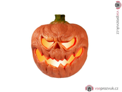 Halloween svítící dýně, 18 cm