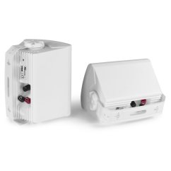 Power Dynamics BC40V White Speaker Pair 100V 8 OHM 4" 100W - IPX5