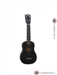 Dimavery UK-200, sopránové ukulele, černé
