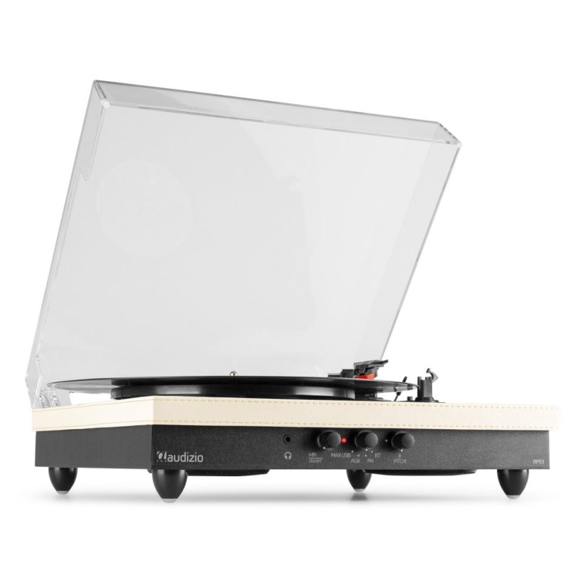 Audizio RP113C Gramofon s BT in/out, krémový