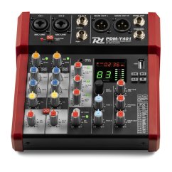 Power Dynamics PDM-Y401 music mixer 4ch BT/MP3