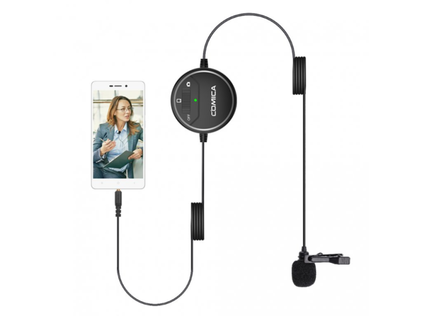 Comica Audio SIG.LAV V03 klopový mikrofon pro DSLR i mobil