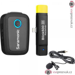 SARAMONIC Blink 500 B3 (TX+RX Di) - bezdrátový mikrofon pro Apple