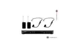 Shure BLX188E/SM35 — duální bezdrátový náhlavní set (2× SM35)