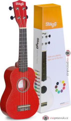 Stagg US-RED, sopránové ukulele