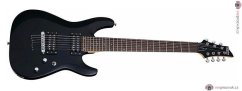 SCHECTER C-7 Deluxe Satin Black