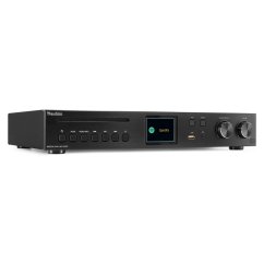 Audizio Brescia Internetové rádio s DAB+, CD přehrávačem a vestavěným zesilovačem, černé