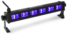 BeamZ BUV63 UV BAR světelná lišta, 6x3W UV LEDs