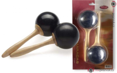 Stagg MRF-26BK, plastové maracas, černé