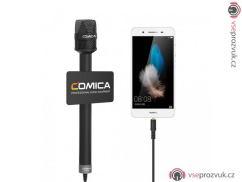 Reportážní mikrofon pro smartphone, mobily (TRRS) Comica HRM-S