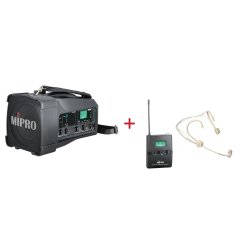 MIPRO MA-100 + MU-53HNS – náhlavní kardioidní sada, tělová