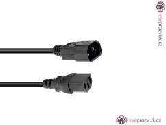 IEC prodlužovací kabel, 3 m