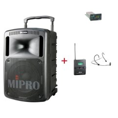 MIPRO MA-808 + MU-53HN – náhlavní kardioidní sada, černá