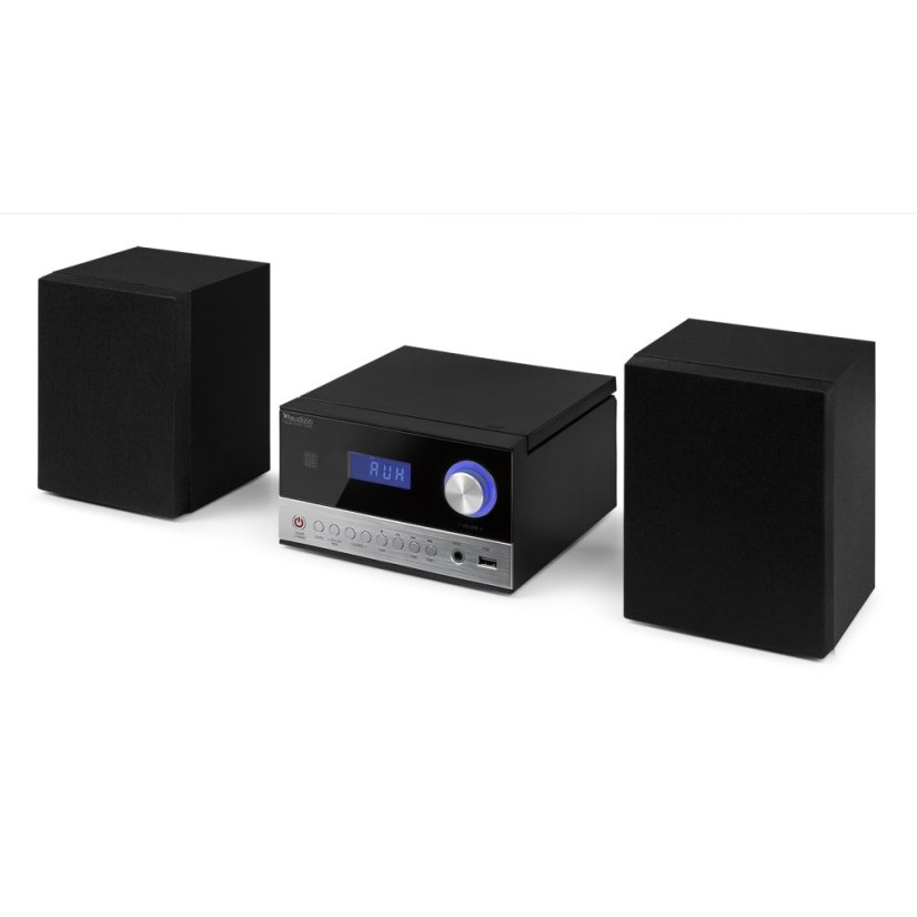 Audizio Toulon Micro HiFi System Black/Silver