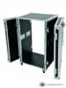 Rack Profi 12HE, hloubka 45cm, s kolečky, 9mm
