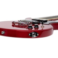 Stagg SVY DC TCH, elektrická kytara, transparentní cherry