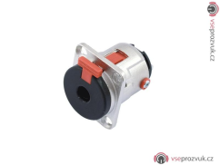 Neutrik Jack 6,3mm zásuvka na zabudování NJ3FP6C