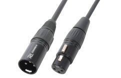 Power Dynamics CX35-1 Cable XLR Male - XLR Female 1.5M Black