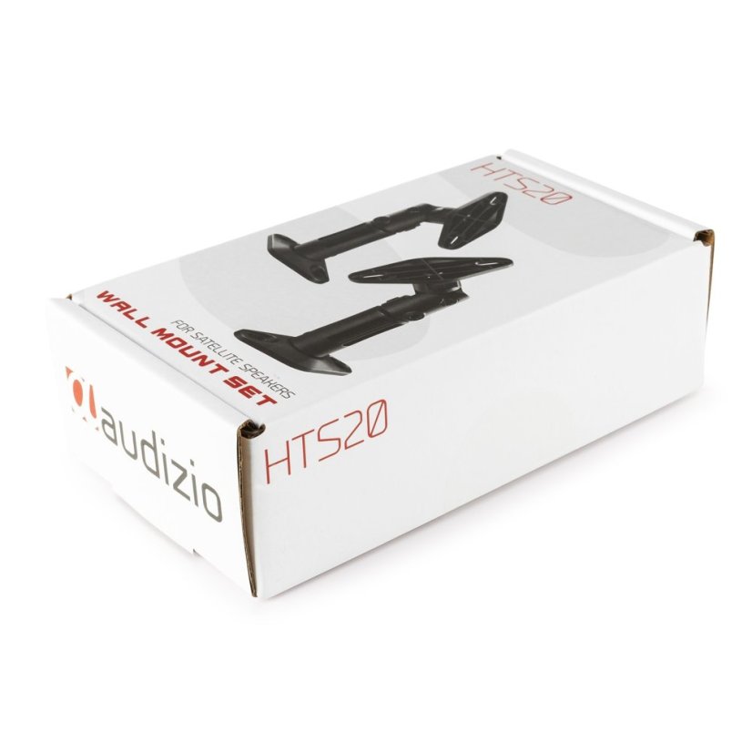 Audizio HTS20 Nástěný držák černý, sada 2ks