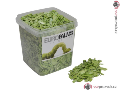 Dekorační dřevěné štěpky zeleno-žluté, balení 5,5 litru