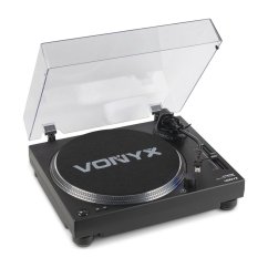 Vonyx DT3000 — gramofon s řemínkovým pohonem (USB, phono předzesilovač)