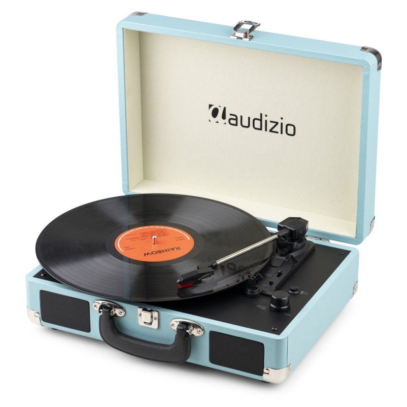 Audizio RP116BL Record player briefcase with BT In/Out