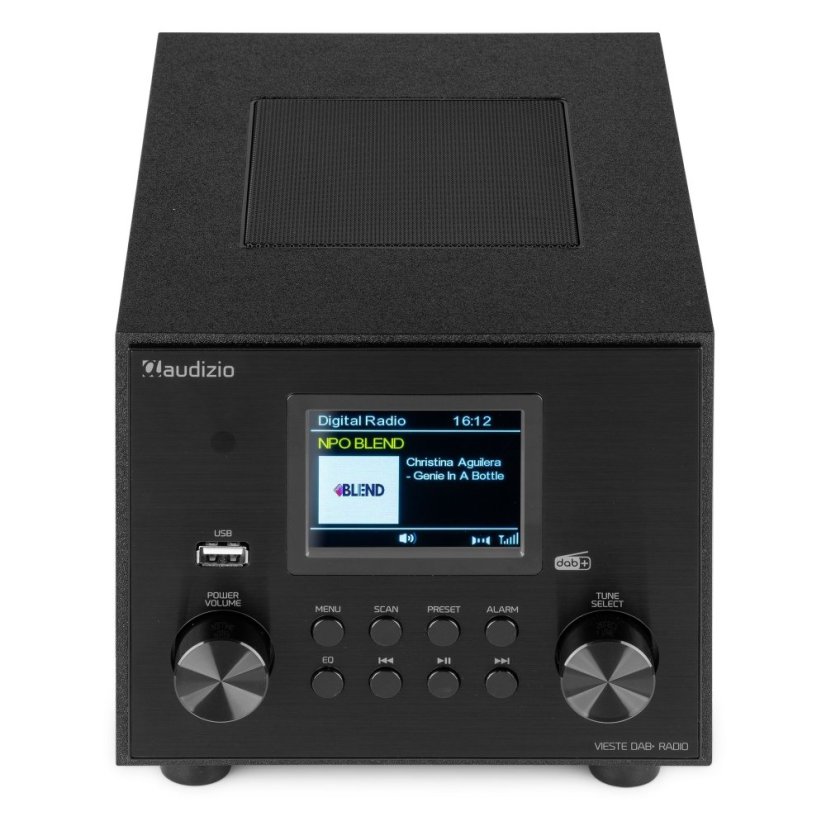 Audizio Vieste DAB+ Radio with subwoofer black