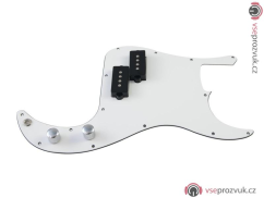 Dimavery Pickguard se snímači, bílý