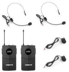 Vonyx WM82B Micro UHF digital 2ch BP
