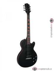 Dimavery LP-800 elektrická kytara, černá matná