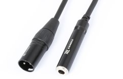 Power Dynamics CX130 kabel XLR (M) - 6,3 jack (F) 0,15m