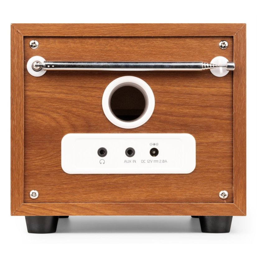 Audizio Vieste DAB+ Radio with subwoofer silver
