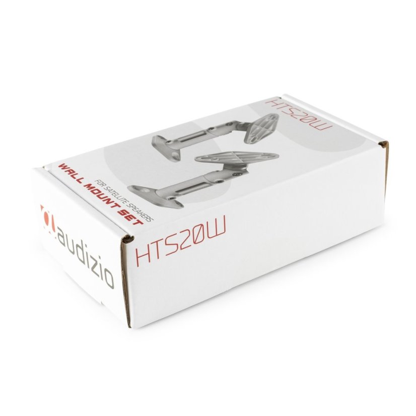 Audizio HTS20W Nástěný držák bílý, sada 2ks
