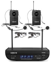 Vonyx WM82B Micro UHF digital 2ch BP