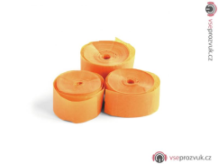 Tcm Fx pomalu padající konfety-serpentýny 10mx1.5cm, oranžové, 32x