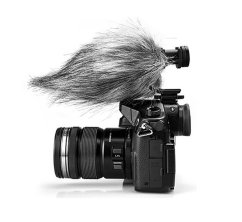 Externí směrový mikrofon pro smartphone i kameru Comica CVM-VM10II (černy)