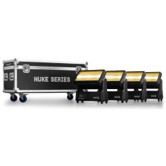 BeamZ Professional FLCNL04 Flightcase pro 4ks NUKE