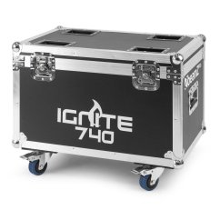 BeamZ Professional FC740I4 Flightcase pro 4x IGNITE740