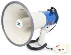 Vonyx MEG065 USB/SD, batt,rec,sirene,mic