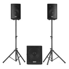 Vonyx VX1015BT 2.1 Aktivní reproboxový set 15”