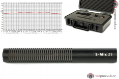 Deity S-Mic 2s - krátký puškový mikrofon - pouze phantom