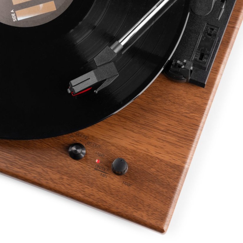 Audizio RP112L Record player BT in/out light wood