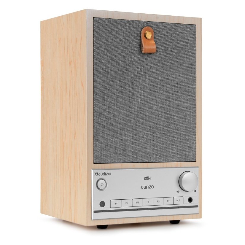 Audizio Canzo Internet radio s DAB+/FM, light wood
