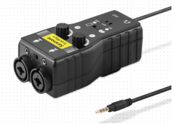 Saramonic SmartRig+  (plus) dvoukanálový převodník se zesilovačem a phantom napájením